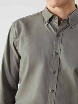 Slim Fit Uzun Kollu Oxford Erkek G?mlek