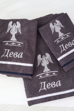 14418/10 Знаки зодиака полотенце махровое плотность 350гр