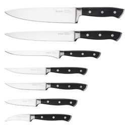 Нож кухонный Across 20см из нержавеющей стали, s2,5мм, для нарезки, ручка из ударопрочного пластика, чехол, TalleR (Китай) - Домашняя мода фото 3