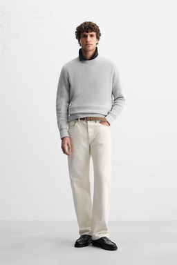 TEXTURED BASIC SWEATER - Zara фото 17