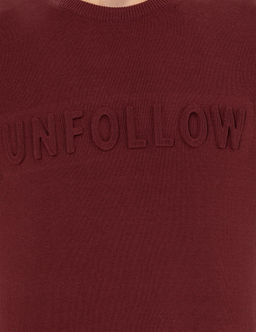 Bordo Slim Fit Bisiklet Yaka Triko Kazak - Pierre cardin фото 6