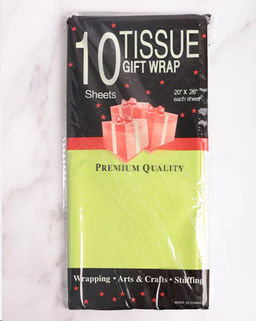 Бумага упаковочная тишью 50х66 см набор 10 листов / CQ503 /уп 200/