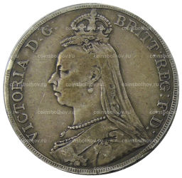 1 крона 1890 года Великобритания