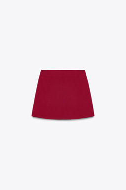 PLAIN KNIT MINI SKIRT - Zara фото 2