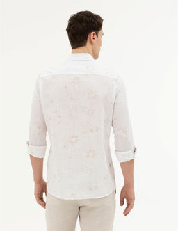 Bej Regular Fit Uzun Kollu G_mlek - Pierre cardin фото 5