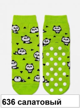 Носки дет.TIP-TOP 7С-54СП (антискол.),р.16(54/6) - 636 салатовый - Conte elegant фото 2