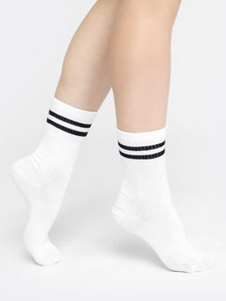 Цена за 5 пар! НОСКИ ЖЕНСКИЕ белый 217K-574 - Mark formelle фото 3