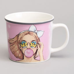 КРУЖКА LEFARD 370МЛ ЭТА ДЕВОЧКА МОЖЕТ ВСЁ