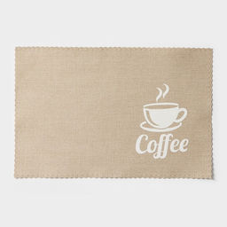 Набор салфеток сервировочных Доляна Coffee, 4 шт, 4429 см, цвет бежевый  фото 3