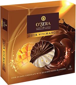 Зефир «O'Зera» в шоколаде с манго, 270 г