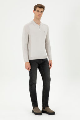 Мужские коричневые джинсовые брюки - U.s. polo assn фото 3