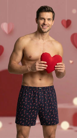 ATLANTIC 2GMB-010 Трусы боксеры Socks - набор 2 шт. темно-синий  фото 12