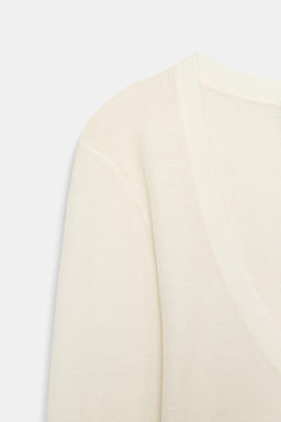 TOP PUNTO EXTRAFINO / Blanco - Zara фото 7