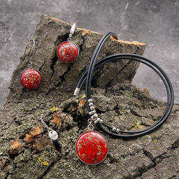 Серьги из муранского стекла FREYA LS3181