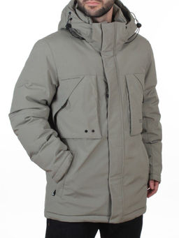 6963 OLIVE Куртка мужская зимняя (200 гр. био-пух)