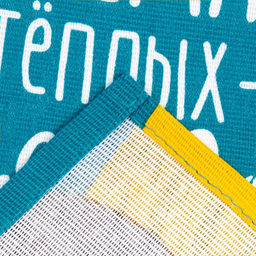 Кухонный набор полотенец Доляна Merry catmas 35х60 см-2шт., 100% хлопок, 160 г/м2 707  фото 6