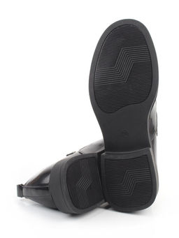 06-PDEB98-3 BLACK Туфли женские (натуральная кожа)