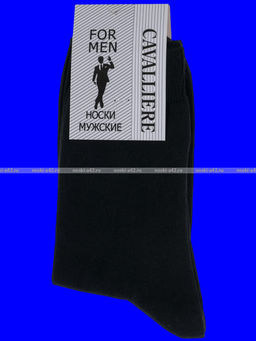 Цена за 10 пар. Кавалер носки мужские с-330 черные