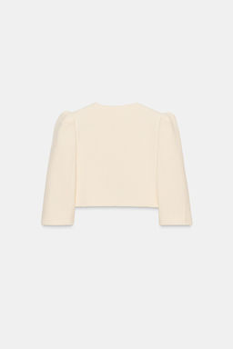SHORT PUFF-SLEEVE BLAZER - Zara фото 7