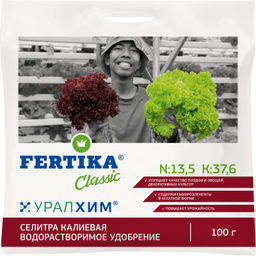 ФЕРТИКА Селитра калиевая 100 гр (50 шт./упак.) - Fertika фото 2