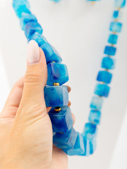 Украшение набор бусы и серьги №0804/2 - Ганг фото 3