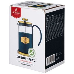 ФРЕНЧ-ПРЕСС AGNESS NAVY STYLE 600 МЛ  фото 2