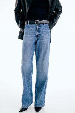 Wide High Waist Jeans - H&m фото 8
