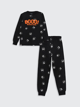 Bisiklet Yaka Erkek ?ocuk Pijama Tak?m?