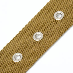 Ошейник брезентовый безразмерный однослойный, 72 х 3,5 см, песочный - Пижон фото 6