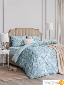 Простыня на резинке Estia ЭЛЬСНЕР хлопок