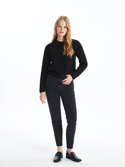 Mom Fit Kad?n Jean Pantolon