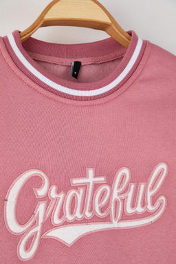 Siyah Regular/Normal Kesim Triko Bantl? Nak?sl? Sweatshirt TMNAW26SW00066 - Trendyolmilla фото 7