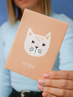 ОБЛОЖКА ДЛЯ ПАСПОРТА Не беси, плотность 600 мкм