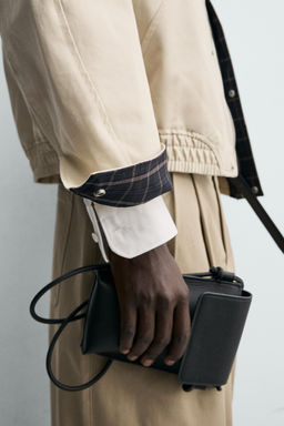 CAZADORA CUELLO CONTRASTE / Crema - Zara фото 7