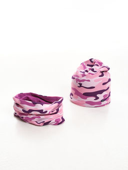 Комплект (шапка+снуд) UD 3019 лилов.кам - Mini maxi фото 2