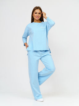 Костюм женский Мегаполис голубой