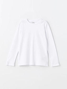 Bisiklet Yaka Basic Uzun Kollu Erkek ?ocuk Ti??rt