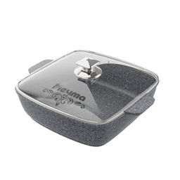 Жаровня алюмин. 26х26см (АП) Premium grey (38901)