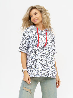 940 Футболка "Белый/микки"