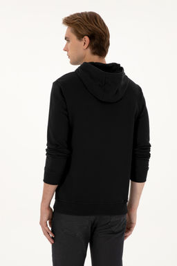 Erkek Siyah Basic Sweatshirt Sepette S_rpriz _ndirim - U.s. polo assn фото 5