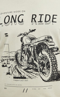 Футболка F411-06-820 beige - Fine joyce фото 3