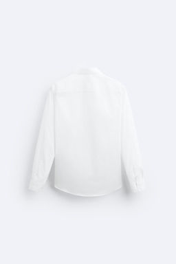 STRETCHY POPLIN SHIRT - Zara фото 18