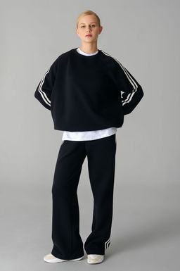 Арт. 2918 Костюм женский с начесом 46-54 (5 шт) Цвет:черный