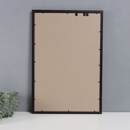 Фоторамка пластик "Пиксель" 40х60 см, чёрный (пластик)