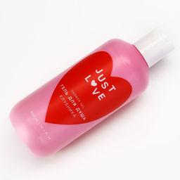 Гель для душа Just love, 300 мл, аромат клубники, Чистое счастье  фото 6