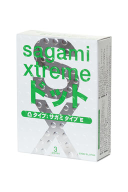 Презервативы Sagami, xtreme, type-e, латекс, 18,5 см, 5,2 см, 3 шт.  фото 2
