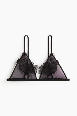 Soft embroidered bra - H&m фото 7