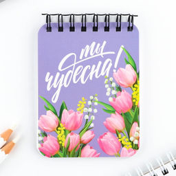 Подарочный набор, блокнот и ручка «Ты чудесна!»