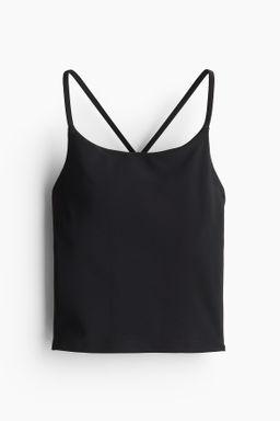 Top tankini de deporte con sujetador incorporado