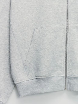 Худи relax fit на молнии / Zarina